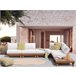 Beliani Conjunto longue SANZA Blanco
