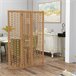 Biombo Madera de Paulownia HOMCOM, hogar - decoración Marron