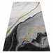 Alfombra EMERALD exclusivo 1017 glamour 240x330 Negro