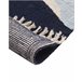 Beliani Alfombra de pelo corto XINALI 140x200 Azul