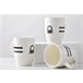 Set mug BLACK&WHITE 4 piezas marca BENETTON Blanco