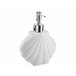 Beliani Conjunto de accesorios de baño SHELL Blanco