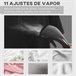Plancha de Vapor ABS, PP HOMCOM Negro