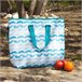Aktive bolsa térmica 20L olas con asas y bandolera Azul