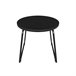 Acomoda Textil – Jardín 2 Sillones + Mesa (3 Piezas) Negro