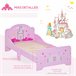 Cama Infantil MDF, Madera de Álamo HOMCOM Cama Infantil MDF, Madera de Álamo HOMCOM Rosa
