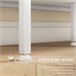 Aparador de Cocina Melamina de Madera HOMCOM Blanco