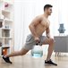 Pesa Rusa de Agua para Entrenamiento Fitness con Guía de Ejercicios Negro