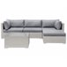 Beliani Conjunto longue SANO Gris Claro