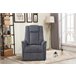 Sillón relax eléctrico microfibra MAX Gris