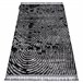 Alfombra MAROC G8499 Franjas Bereber marroquí Shaggy 120x170 Negro