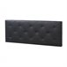 Cabecero tapizado Rombo 140x60 cm 150 Negro