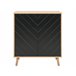 Beliani Aparador BRISTOW 76 Negro
