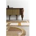 Alfombra de algodón 240x180 Marron
