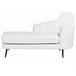Beliani Chaise longue Bouclé ALLIER Beige