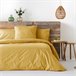 2 Fundas de almohada 100% algodón percal PURE 80x80 Amarillo