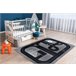 Alfombra FUN Track para niños calle pueblo 160x220 Gris
