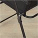 Aktive Pack 2 sillas plegables de jardín slim con reposabrazos Negro