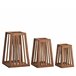 Farolillo decoracion MADERA marca DECORIS 