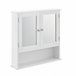 Mueble de pared para el baño MDF Blanco