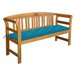 Banco De Jardín 157x45 Azul