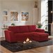 Chaise longue con cama ASTON Rojo