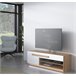 Mueble tv 1 puerta 1 cajón MONTREAL  Blanco Brillo