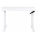 Beliani Escritorio ajustable DESTIN III 120x72 Blanco