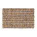 Alfombra de fibra de coco 75x45 Natural
