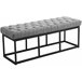 Banco - Amun - Tela 120x38 Gris