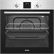 Horno elétrico SABA SB-BIDO-2023 multifunción 62 litros A Negro/ Inox