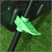 Compostador PP, Acero Outsunny Negro