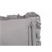 Beliani Cojín decorativo GLABRA Gris