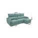 Chaise longue convertible en cama tela APRIL Verde