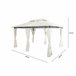 Pérgola RITA 275x400x300cm color beige Beige