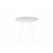 Mesa de cocina ARO fija MDF 80x80cm blanca Blanco