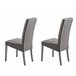 Pack de 2 sillas de comedor VERONA  Chocolate