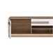 Mueble tv 1 puerta 1 cajón MONTREAL  Blanco Brillo