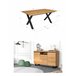 Conjunto Muebles de Salón, Mesa, Aparador Roble