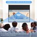 Pantalla de Proyector HOMCOM 001-018V00WT Blanco