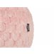 Beliani Cojín decorativo ROSEA Rosa