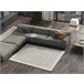 Alfombra de estilo vintage con relieve HL-BORDER - ATTICGO 160x230 Crema