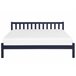 Beliani Cama Madera de pino FLORAC 147x208 Beliani Cama Madera de pino FLORAC 147x208 Azul Marino