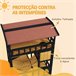 Caseta para Gatos Pino, Madera de Abeto Madera