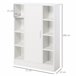 Armario de Suelo para Baño Melamina de Madera kleankin 71 Blanco