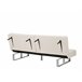 Beliani Sofá cama Poliéster DUBLIN Beige
