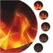 KAMINIO Eléctrica Chimenea HENRI - Estufa de Chimenea Eléctrica Blanco
