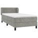 Cama box spring 100x200 Gris