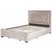 Beliani Cama con cajones Terciopelo LIEVIN 145x217 Beliani Cama con cajones Terciopelo LIEVIN 145x217 Beige