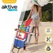 Carro playa plegable Aktive Beach Negro